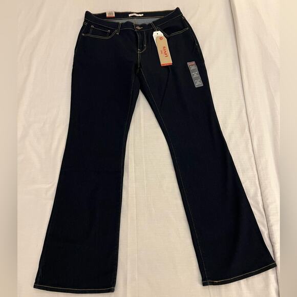 Levi Jeans 815 Curvy Boot Cut size 33 x 32 Blue Denim NWT - Picture 14 of 14